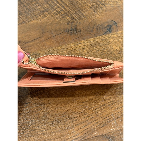 Nanette Lepore Zip Wallet Card Holder Coin Purse Organizer ID window - Picture 7 of 9